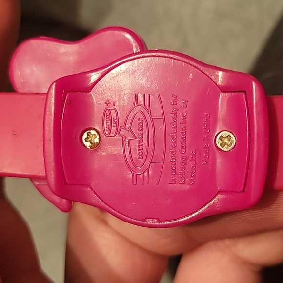 Wrist-Watch vintage Kellogg’s Rice Krispies years 1990 Snap Cric Montre jouet - Picture 5 of 5